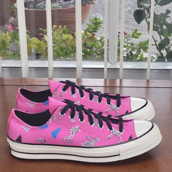 Converse Men's Chuck 70 Ox Archive Skate Canvas 170925C Hyper Pink - Picture 2 of 11